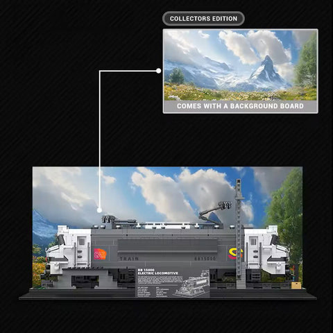 French Electric Locomotive BB15000 2052PCS