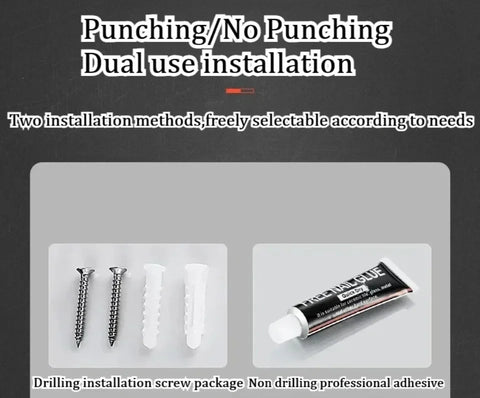 Wall Mounted Kitchen Storage Rack Multifunctional Waterproof Knife Holder Seasoning Simple Storage Rack Seasoning Storage Rack