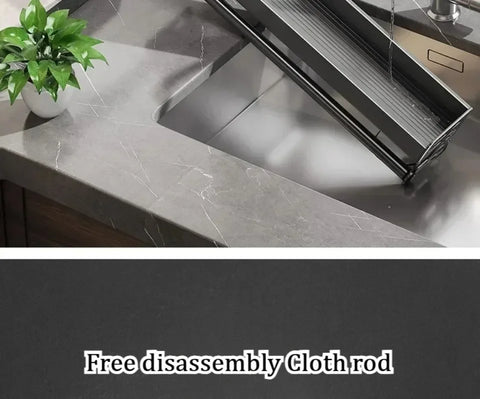 Wall Mounted Kitchen Storage Rack Multifunctional Waterproof Knife Holder Seasoning Simple Storage Rack Seasoning Storage Rack